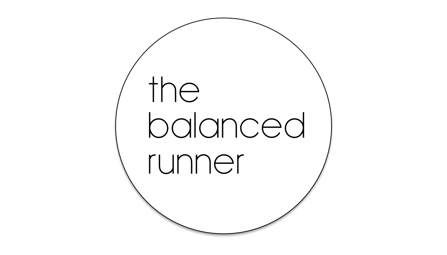 The Balanced Runner logo